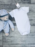 Боді короткий рукав білий 2 види від 3 до 24 місяців + фото №2
