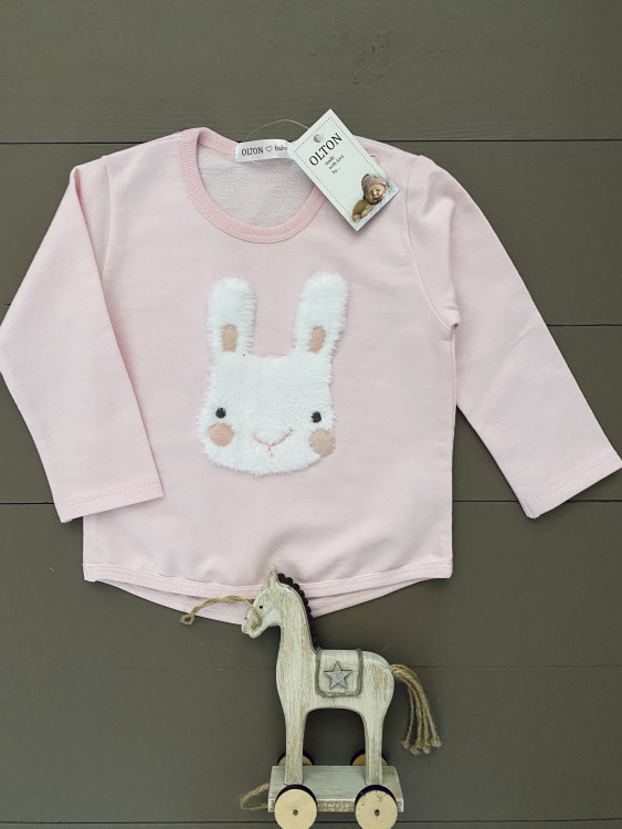 Кофтинка для дівчинки “bunny” від 9 до 18 місяців + фото